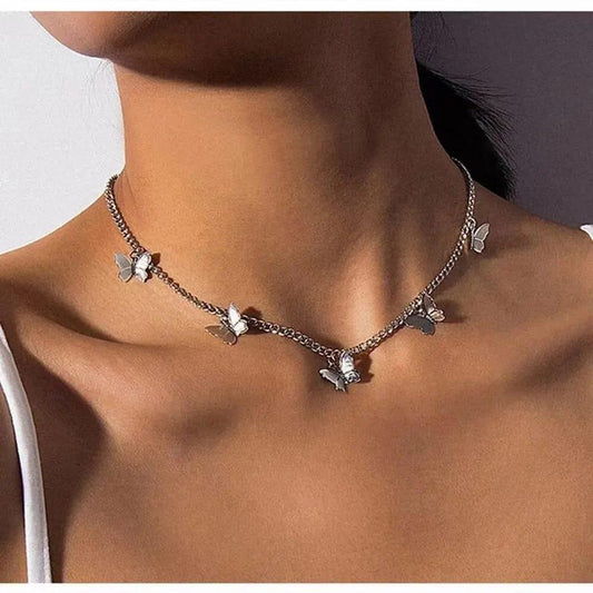 Butterfly Necklace For Girl