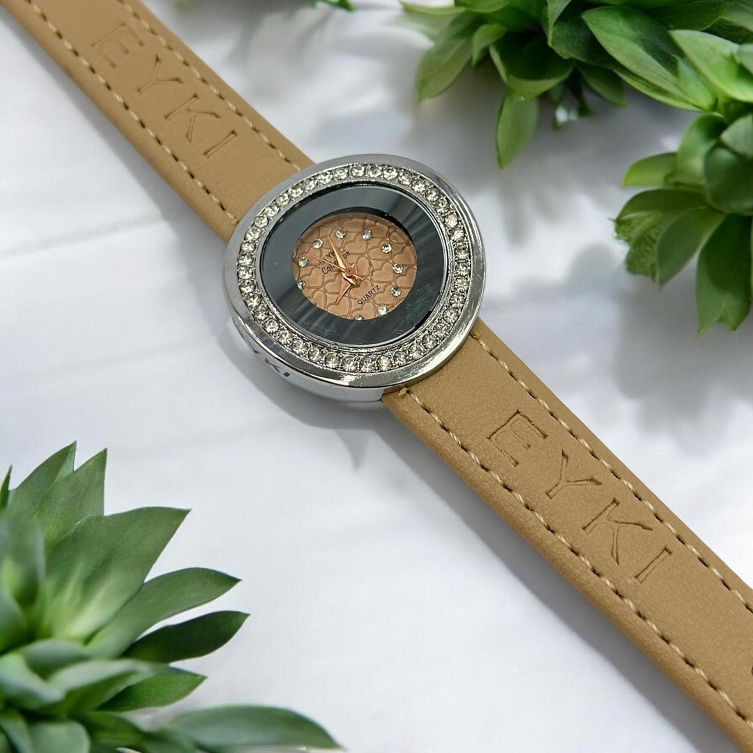 Stylish Women's Quartz Analogue Watch - Pack of 2